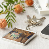 アンリ・ド・トゥールーズ・ロートレック – ダンス・アット・ザ・ルージュ キーホルダー (側面)