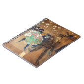 アンリ・ド・トゥールーズ・ロートレック – ダンス・アット・ザ・ルージュ ノートブック (左側)