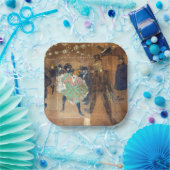 アンリ・ド・トゥールーズ・ロートレック – ダンス・アット・ザ・ルージュ ペーパープレート (パーティー)