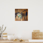 アンリ・ド・トゥールーズ・ロートレック – ダンス・アット・ザ・ルージュ ポスター (キッチン)