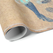 アンリ・ド・トゥールーズ・ロートレック – ダンス・アット・ザ・ルージュ ラッピングペーパー (ロールコーナー)