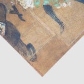 アンリ・ド・トゥールーズ・ロートレック – ダンス・アット・ザ・ルージュ 薄葉紙 (詳細)