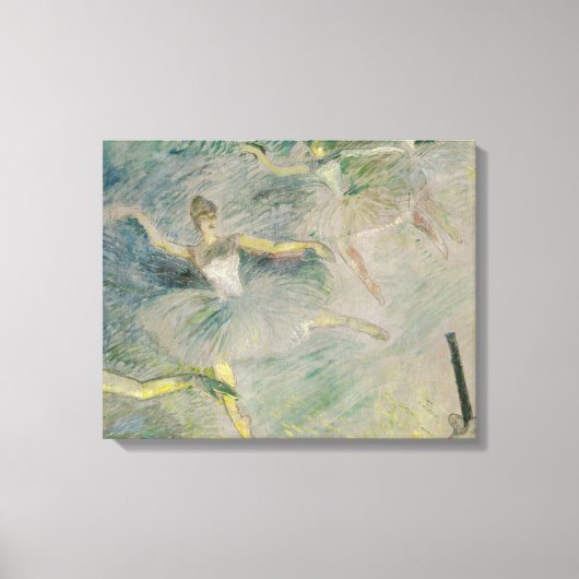 アンリ・ド・トゥールーズ・ロートレック – バレエダンサー キャンバスプリント (正面)