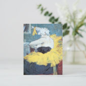 アンリ・ド・トゥールーズ・ロートレック：ピエロ・チャ・ウ・カオ ポストカード (スタンド正面)