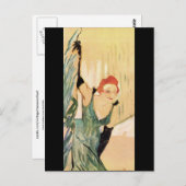 アンリ・ド・トゥールーズ・ロートレック ポストカード (正面/裏面)