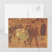 アンリ・ド・トゥールーズ・ロートレック：ラ・グルルの小屋 ポストカード (正面/裏面)