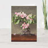 アンリ・ファンタン・ラトゥールによるリンゴの花 カード (正面)