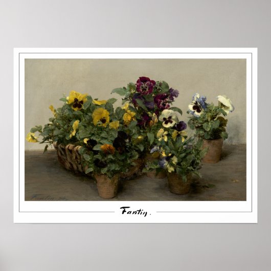 アンリ・ファンタン=ラトゥールの熱狂的なアートのポスター#208 ポスター (正面)