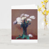 アンリ・ファンティン・ラトゥール・ポピーたち カード (黄色い花)