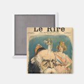 アンリ・ブリソンの肖像画 マグネット (正面/裏面)