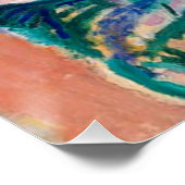 アンリ・マティスの帽子をかぶった女性 ポスター (コーナー)