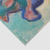 アンリ・マティスの帽子をかぶった女性 薄葉紙 (詳細)