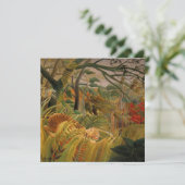 アンリ・ルソーによる熱帯性嵐の中のトラ (スタンド正面)