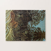 アンリ・ルソーのライオンとジャングル ジグソーパズル (横)