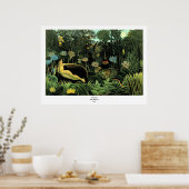 アンリ・ルソーの夢(1910年) ポスター (キッチン)