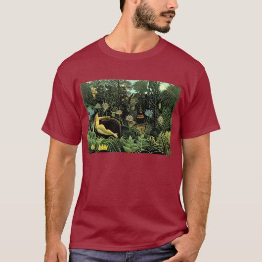 アンリ・ルソーの夢（1910年） Tシャツ (正面)
