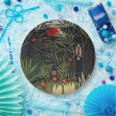 アンリ・ルソーの熱帯林 ペーパープレート (パーティー)