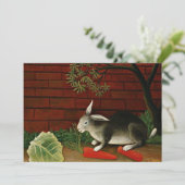 アンリ・ルソーの絵画、ウサギ カード (スタンド正面)