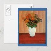 アンリ・ルソーの花束(1900年頃) ポストカード (正面/裏面)