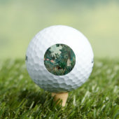 アンリ・ルソーの赤道ジャングル(1909)。 ゴルフボール (インサイチュ 木)