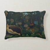 アンリ・ルソーの『夢』(Le Reve Exotique) アクセントクッション (正面)