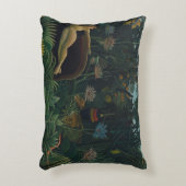 アンリ・ルソーの『夢』(Le Reve Exotique) アクセントクッション (正面(垂直))