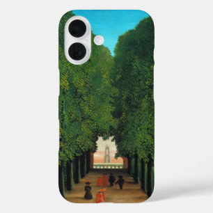 アンリ・ルソー作「サン・クルードの公園の並木」 iPhone 16ケース