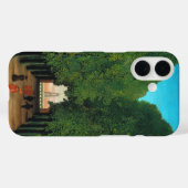 アンリ・ルソー作「サン・クルードの公園の並木」 Case-Mate iPhoneケース (裏面 (横))