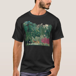 アンリ・ルソー作「滝」1910 1 Tシャツ