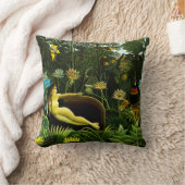 アンリ・ルソー夢の枕 クッション (ブランケット)