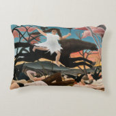 アンリ・ルソー戦争 アクセントクッション (裏面)