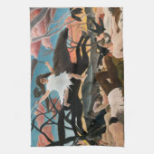 アンリ・ルソー戦争 キッチンタオル (縦)