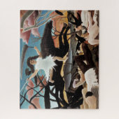 アンリ・ルソー戦争 ジグソーパズル (縦)