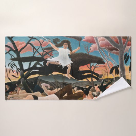 アンリ・ルソー戦争 バスタオルセット (バスタオル)