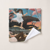 アンリ・ルソー戦争 バスタオルセット (ウォッシュタオル)