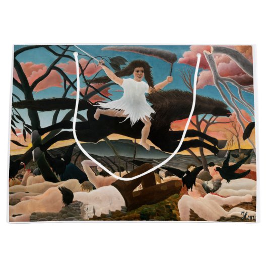 アンリ・ルソー戦争 ラージペーパーバッグ (正面)