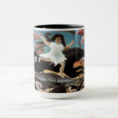 アンリ・ルソー戦争（ラ・ゲレ）絵を描ズ マグカップ (中央)