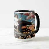 アンリ・ルソー戦争（ラ・ゲレ）絵を描ズ マグカップ (正面右)