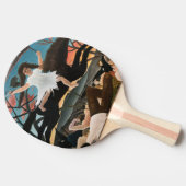 アンリ・ルソー戦争 卓球ラケット (横)