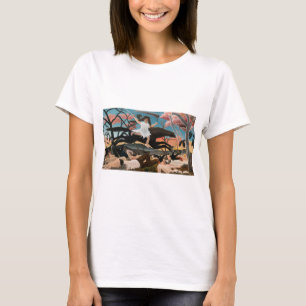アンリ・ルソー戦争 Tシャツ