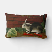 アンリ・ルソー美術：ウサギ ランバークッション (裏面)