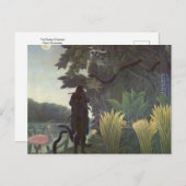 アンリ・ルソー葉書によるスネークシャーマー ポストカード (正面/裏面)