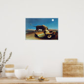 アンリ・ルソー著「眠るジプシー」 ポスター (キッチン)