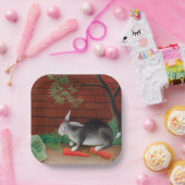 アンリ・ルソー - うさぎの食事 ペーパープレート (パーティー)