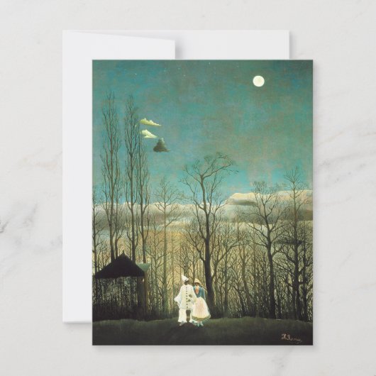 アンリ・ルソー カーニバルイブニング インビテーション (正面)