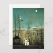 アンリ・ルソー カーニバルイブニング インビテーション (正面/裏面)