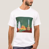 アンリ・ルソー《コーヒーポットのある静物》 Tシャツ (正面)