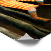 アンリ・ルソー – サッカー選手 ポスター (角)