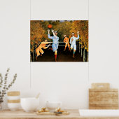 アンリ・ルソー – サッカー選手 ポスター (キッチン)