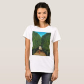 アンリ・ルソー、サン・クルー公園のアヴェニュー Tシャツ (正面フル)